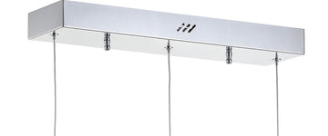 Alain Adjustable Metal Integrated LED Pendant - JONATHAN Y